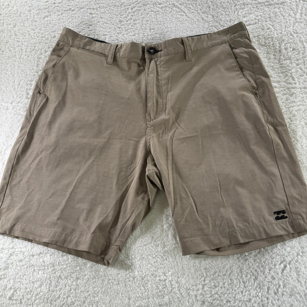 Billabong Shorts Mens‎ 38 Gravel Crossfire Submersibles Hybrid Stretch Tan 9"